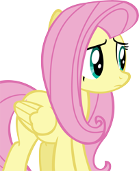 Size: 10048x12402 | Tagged: safe, artist:cyanlightning, fluttershy, pegasus, pony, buckball season, .svg available, absurd resolution, simple background, solo, transparent background, vector