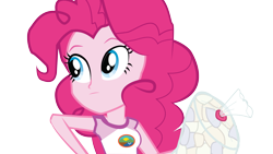 Size: 5333x3000 | Tagged: safe, artist:jongoji245, pinkie pie, equestria girls, legend of everfree, absurd resolution, bag, clothes, marshmallow, simple background, snack, solo, transparent background, vector