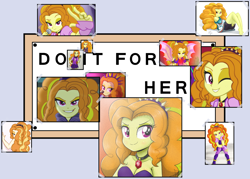 Size: 1400x1000 | Tagged: safe, artist:ponut_joe, adagio dazzle, equestria girls, rainbow rocks, do it for her, meme, waifu