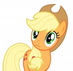 Size: 2248x2168 | Tagged: safe, artist:éclair, applejack, earth pony, pony, appleoosa's most wanted, simple background, solo, vector, white background