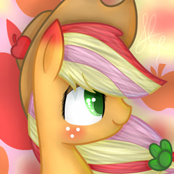 Size: 2500x2500 | Tagged: safe, artist:applejacks2, applejack, earth pony, pony, female, mare, rainbow power, solo