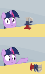 Size: 550x900 | Tagged: safe, derpibooru import, twilight sparkle, drama, economics, exploitable meme, meme, ruble, russia, solo, spilled milk