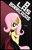 Size: 3300x5100 | Tagged: safe, artist:aaronmk, fluttershy, pegasus, pony, anarchy, hair over one eye, mouthpiece, poster, solo, spanish