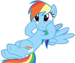 Size: 8700x7380 | Tagged: safe, artist:andoanimalia, derpibooru import, rainbow dash, pegasus, pony, horse play, simple background, transparent background, vector