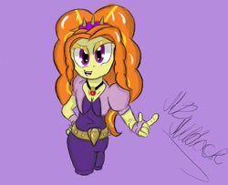 Size: 992x805 | Tagged: safe, artist:mildockart, adagio dazzle, equestria girls, rainbow rocks, looking at you, requested art, signature, solo