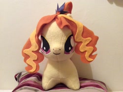 Size: 2592x1936 | Tagged: safe, artist:blazingdazzlingdusk, artist:cutiecorral, adagio dazzle, equestria girls, rainbow rocks, cutie corral, equestria girls ponified, irl, photo, plushie, ponified, solo