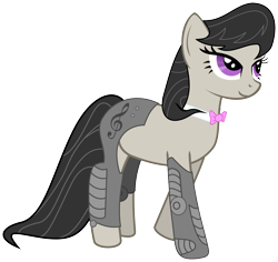 Size: 11000x10373 | Tagged: safe, artist:tavi-bot, octavia melody, cyborg, earth pony, pony, absurd resolution, solo