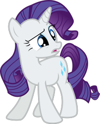 Size: 4472x5541 | Tagged: safe, artist:digimonlover101, rarity, pony, unicorn, best gift ever, mystery voice, absurd resolution, female, inkscape, mare, open mouth, simple background, solo, transparent background, vector