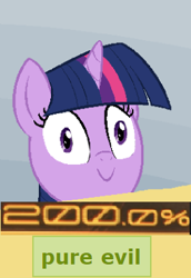 Size: 266x387 | Tagged: safe, artist:furseiseki, edit, editor:watermelon changeling, twilight sparkle, pony, unicorn, 200% mad, expand dong, exploitable meme, faic, meme, pure unfiltered evil, solo, spilled milk