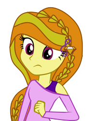 Size: 2056x2392 | Tagged: safe, artist:adadeimon, adagio dazzle, equestria girls, alternate costumes, alternate hairstyle, solo