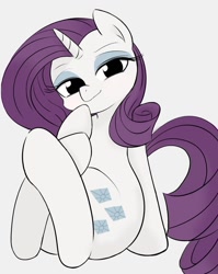 Size: 858x1078 | Tagged: safe, artist:manachaaaaaaaa, rarity, pony, unicorn, female, mare, solo