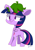 Size: 748x1070 | Tagged: safe, artist:sion, derpibooru import, twilight sparkle, twilight sparkle (alicorn), alicorn, pony, female, looking back, mare, smiling, solo