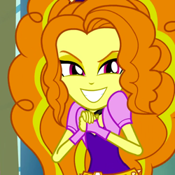 Size: 720x720 | Tagged: safe, screencap, adagio dazzle, equestria girls, rainbow rocks, adorabolical, adoragio, cropped, cute, solo