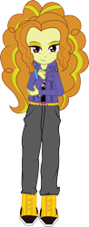 Size: 2235x5699 | Tagged: safe, artist:lightning-dart, adagio dazzle, equestria girls, dragon ball z, future trunks, solo