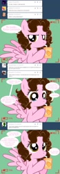 Size: 1236x3543 | Tagged: safe, artist:shinta-girl, oc, oc only, oc:shinta pony, ask, comic, spanish, tumblr