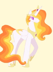 Size: 600x807 | Tagged: safe, artist:thetardisidris, princess celestia, alicorn, pony, solo