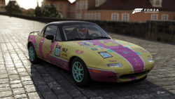 Size: 1920x1080 | Tagged: safe, fluttershy, pegasus, pony, car, forza motorsport 6, mazda, mazda mx5