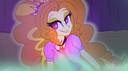 Size: 954x534 | Tagged: safe, artist:wubcakeva, derpibooru import, adagio dazzle, equestria girls, solo