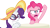 Size: 14772x8400 | Tagged: safe, artist:cyanlightning, pinkie pie, rarity, earth pony, pony, unicorn, every little thing she does, .svg available, absurd resolution, angry, glasses, hangover, hat, simple background, tired, transparent background, vector