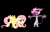 Size: 3114x1985 | Tagged: safe, fluttershy, pegasus, pony, angry, crossover, kat (kid vs kat), kid vs kat