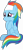 Size: 2725x5943 | Tagged: safe, artist:orbitalxd, derpibooru import, rainbow dash, pegasus, pony, spoiler:deep tissue memories, crying, deep tissue memories, deviantart, love, simple background, solo, spa pony rainbow dash, transparent background, vector