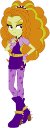 Size: 226x568 | Tagged: safe, artist:ra1nb0wk1tty, adagio dazzle, equestria girls, simple background, solo, white background