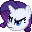 Size: 32x32 | Tagged: safe, artist:gingermint, artist:icekatze, rarity, pony, unicorn, icon