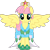 Size: 896x892 | Tagged: safe, artist:blah23z, derpibooru import, fluttershy, twilight sparkle, twilight sparkle (alicorn), alicorn, pony, alicornified, fluttercorn, race swap, recolor, solo