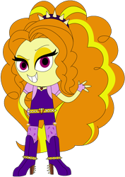 Size: 1024x1449 | Tagged: safe, artist:ra1nb0wk1tty, adagio dazzle, equestria girls, simple background, solo, transparent background