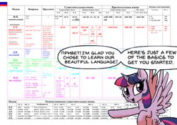 Size: 800x566 | Tagged: safe, idw, twilight sparkle, twilight sparkle (alicorn), alicorn, pony, cyrillic, grammar, meme, nerd, pure unfiltered evil, russian, solo, this will end in tears, twilight justifies evil meme, understatement, wings