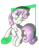 Size: 1926x2500 | Tagged: safe, artist:danmakuman, sweetie belle, pony, unicorn, female, filly, smiling, solo, white coat