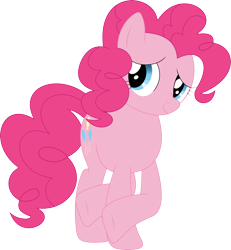 Size: 3278x3546 | Tagged: safe, artist:porygon2z, pinkie pie, earth pony, pony, the last roundup, crossed hooves, crossed legs, female, mare, simple background, solo, transparent background, vector