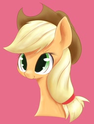 Size: 1321x1731 | Tagged: safe, artist:91o42, applejack, earth pony, pony, female, mare, simple background, solo