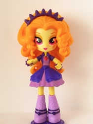 Size: 1020x1360 | Tagged: safe, artist:whatthehell!?, adagio dazzle, equestria girls, boots, bracelet, clothes, doll, equestria girls minis, irl, jewelry, merchandise, photo, shoes, tiara, toy