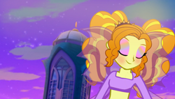 Size: 1708x970 | Tagged: artist needed, safe, edit, adagio dazzle, equestria girls, alternate hairstyle, beautiful