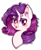 Size: 1069x1289 | Tagged: safe, artist:silverlove234, rarity, pony, unicorn, :p, blushing, bust, cute, ear fluff, portrait, raribetes, simple background, solo, tongue out, transparent background