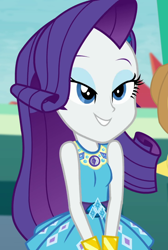 Size: 726x1078 | Tagged: safe, screencap, rarity, better together, equestria girls, rollercoaster of friendship, cropped, lidded eyes, photo, solo