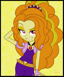 Size: 1749x2110 | Tagged: safe, artist:famymotta, derpibooru import, adagio dazzle, equestria girls, solo