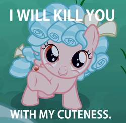 Size: 748x732 | Tagged: safe, edit, edited screencap, screencap, cozy glow, pegasus, pony, the summer sun setback, cozybetes, cropped, cute, pure concentrated unfiltered evil of the utmost potency, pure unfiltered evil, solo