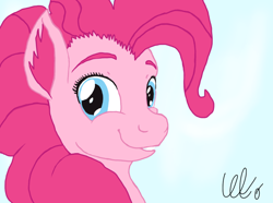 Size: 900x671 | Tagged: safe, artist:wynsten, pinkie pie, earth pony, pony, bust, portrait, solo