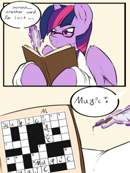 Size: 1200x1600 | Tagged: safe, artist:rainbowscreen, derpibooru import, dusk shine, prince dusk, twilight sparkle, twilight sparkle (alicorn), alicorn, ask the gaylord, comic, glasses, magic, rule 63