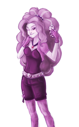 Size: 1280x2048 | Tagged: safe, artist:verumtee, adagio dazzle, equestria girls, rainbow rocks, cellphone, female, phone, selfie, solo