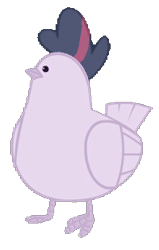 Size: 197x309 | Tagged: safe, derpibooru import, twilight sparkle, chicken, species swap, transformation, twilight bockle