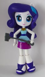 Size: 896x1536 | Tagged: safe, artist:whatthehell!?, rarity, equestria girls, cellphone, clothes, doll, dress, equestria girls minis, irl, phone, photo, selfie, toy