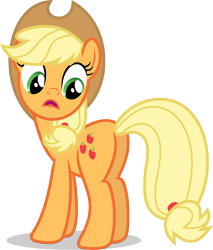 Size: 7000x8199 | Tagged: safe, artist:luckreza8, applejack, earth pony, pony, brotherhooves social, .svg available, absurd resolution, applebutt, plot, simple background, solo, transparent background, vector