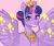 Size: 1280x1080 | Tagged: safe, artist:elfhero, derpibooru import, twilight sparkle, twilight sparkle (alicorn), alicorn, pony, female, mare, new crown, smiling, solo, tiara