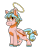 Size: 2000x2000 | Tagged: safe, artist:kazzmcsass, cozy glow, pegasus, pony, commission, commissioner:reversalmushroom, halo, pure concentrated unfiltered evil of the utmost potency, pure unfiltered evil