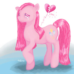 Size: 894x894 | Tagged: artist needed, source needed, safe, pinkie pie, earth pony, pony, agony, alone, angst, crying, fake smile, feels, forever alone, grief, heartbreak, left out, lonely, meme, oh it is sad day, pinkamena diane pie, sad, sad eyes, sadness, single tear, solo, sorrow, teary eyes, unhappy