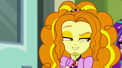 Size: 1920x1080 | Tagged: safe, screencap, adagio dazzle, aria blaze, equestria girls, rainbow rocks, gem, scheming, siren gem