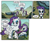 Size: 582x477 | Tagged: safe, rarity, pony, unicorn, spoiler:comic, spoiler:comicidw2020, adorkable, bouncing, cute, dork, female, filly, filly rarity, geode, raribetes, rock, shocked, time paradox, younger